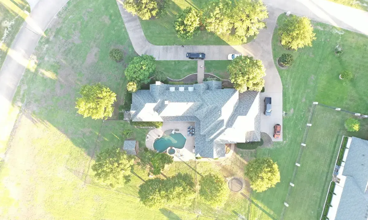 New shingle roof installation on a home in Winterville